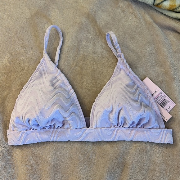 Women’s textured bikini top - Picture 4 of 5